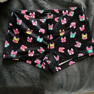Wodbottom CrossFit Shorts w/ French Bulldog Print